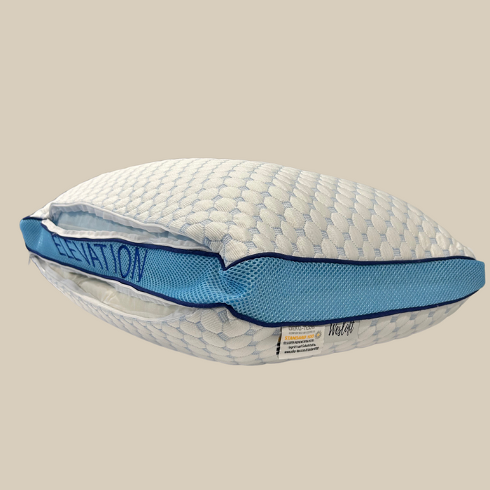 Wesloft Natural Latex Dual Sided Elevation Pillow