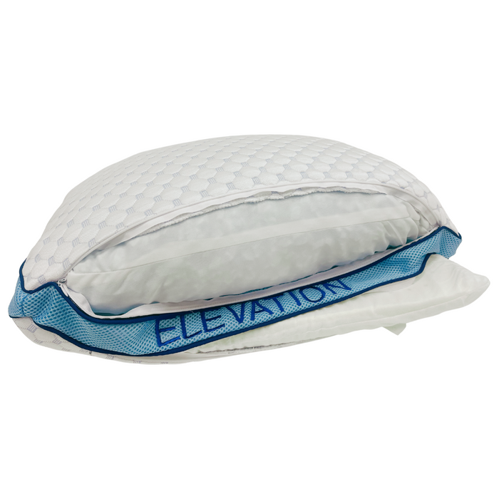 Wesloft Natural Latex Dual Sided Elevation Pillow