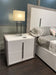Ada Premium Night Stand in Cemento/Bianco Opac