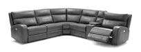 Cozy Motion Sectional In Grey