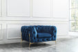 Glamour Chair in Blue