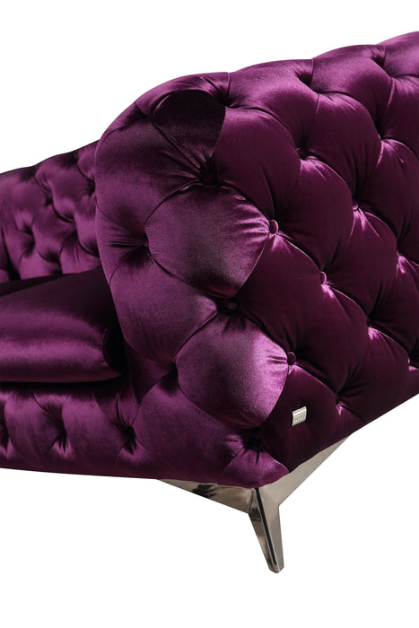 Glitz Sofa in Purple