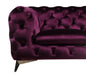 Glitz Chair in Purple