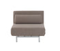 Premium Chair Bed LK06-1 in Beige Fabric