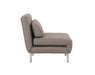 Premium Chair Bed LK06-1 in Beige Fabric