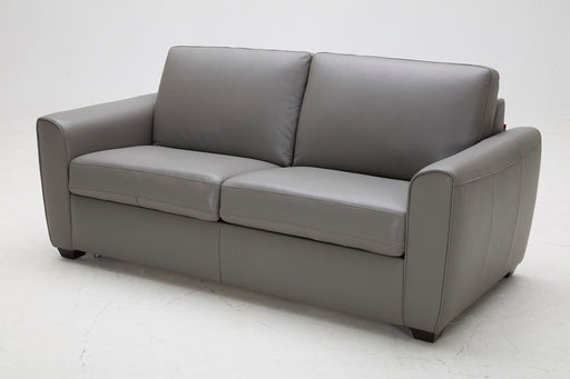 Jasper Sofa Bed in Grey Leather
