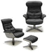 Karma Ottoman in Black