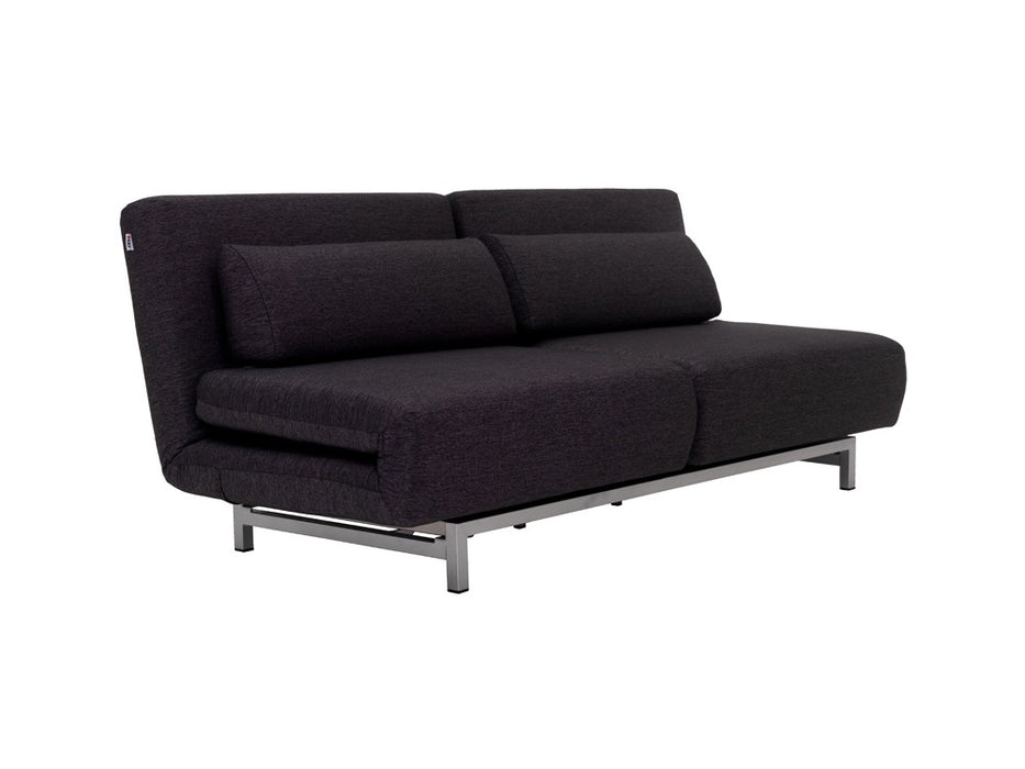 Premium Sofa Bed LK06-2 in Black Fabric