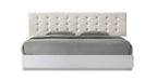 Milan Queen Size Bed in White