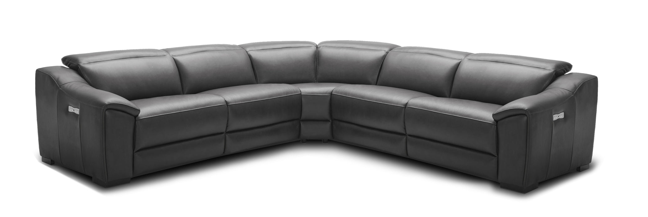Nova 6pc Motion Sectional In Dark Grey