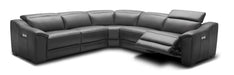 Nova Motion Sectional In Dark Grey