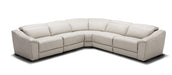Nova Motion Sectional In Silver Grey