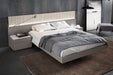 Porto Queen Size Bed in Grey