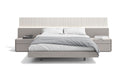 Porto Left Facing Night Stand in Grey