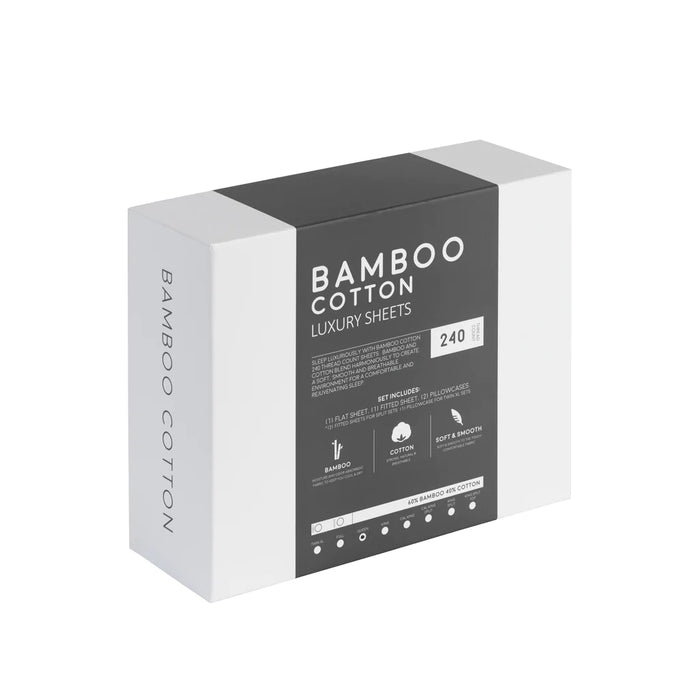 Bamboo Cotton Luxury Bed Sheets