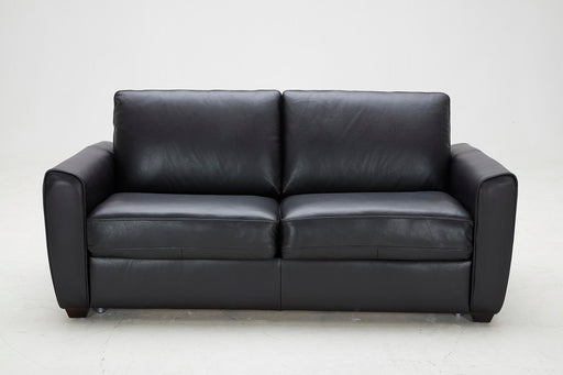 Ventura Sofa Bed in Black Leather