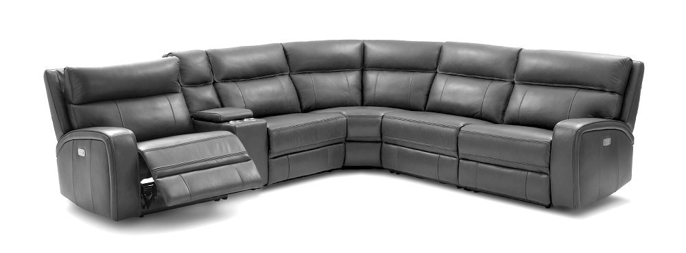 Cozy Motion Sectional In Grey